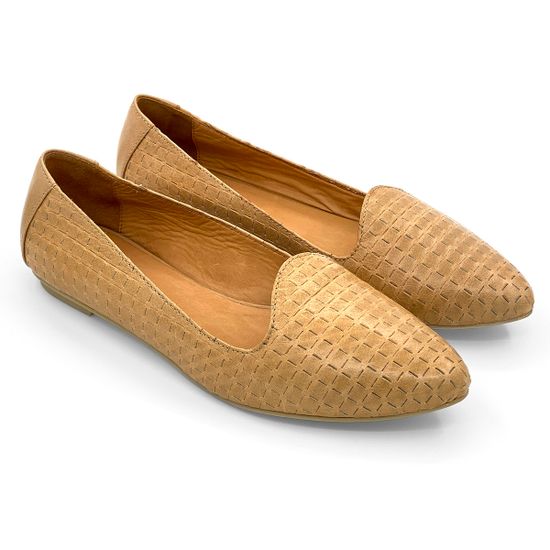 Балетки Zamagni бежевые кожаные - фото 7, 