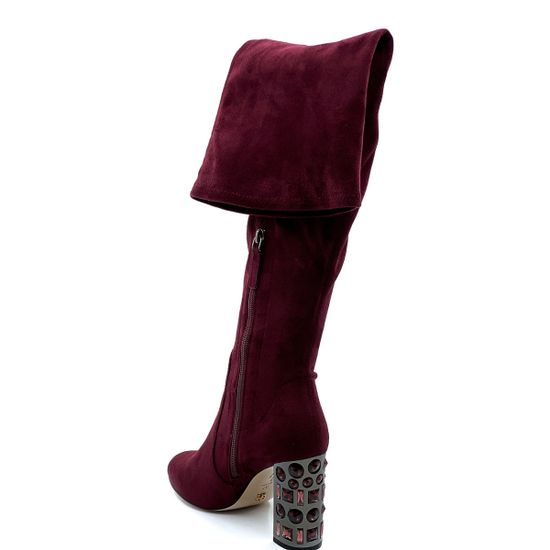 Ботфорты Gianni Renzi бордо - фото 3, RA0718B GR