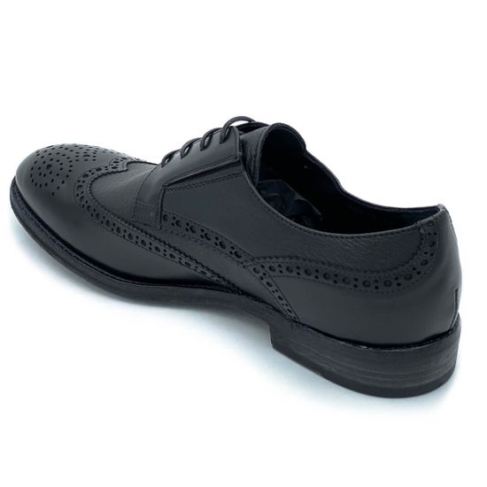 Ботинки Giampieronicola черные кожаные демисезонные - фото 3, 42702A GPN NERO