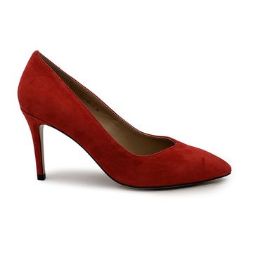 Туфли CV COVER красные замшевые - фото 1, AV10-90-17 COV ROSSO