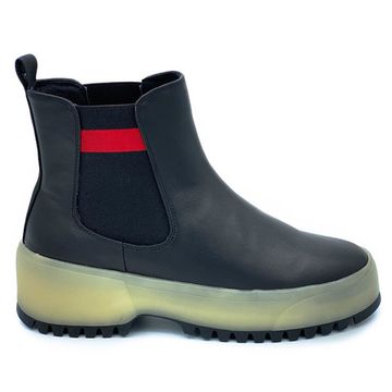 Ботинки Marcelo Lopez черные кожаные демисезонные - фото 1, PL3160 ML