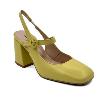 Туфли летние Tiffi кожаные желтые PALE - фото 2, T07/70A TI PALE