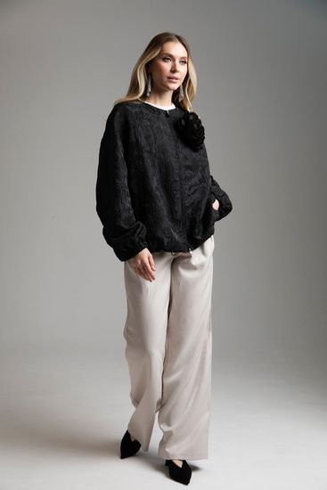 Бомбер Tuffoni черный - фото 2,