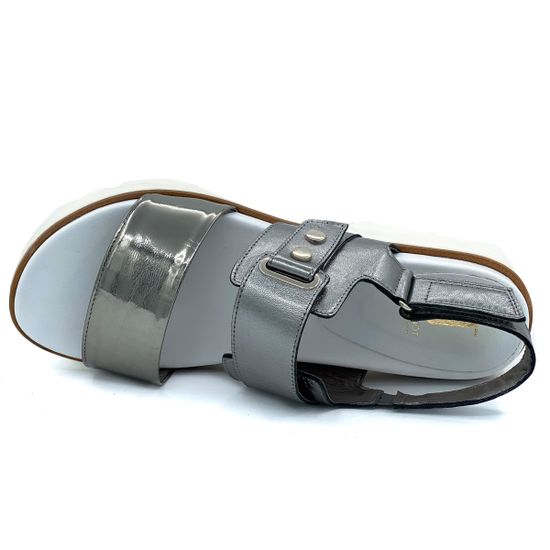 Сандалии Jeannot серебро - фото 4, 39070 JN