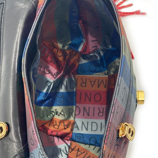 Сумка Marino Orlandi кожа/текстиль мультиколор - фото 5, 3389 MO MULT