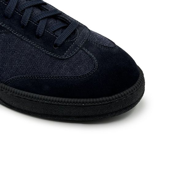 Кеды GIAMPIERONICOLA синие замша/текстиль на шерстяной подкладке - фото 6, 44516E  GPN