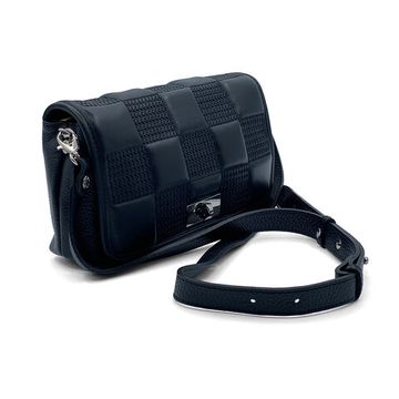 Сумка кросс-боди Marina Creazioni черная кожаная - фото 2, B6514 MC NERO TRP248