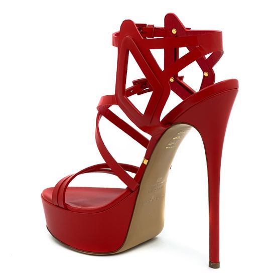 P5D9M2056 GML Босоножки кожа крас - фото 3, P4D8M1045 GML ROSSO