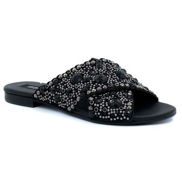 Шлепанцы Mimmu черные - фото 2, CIABATX17 MIM