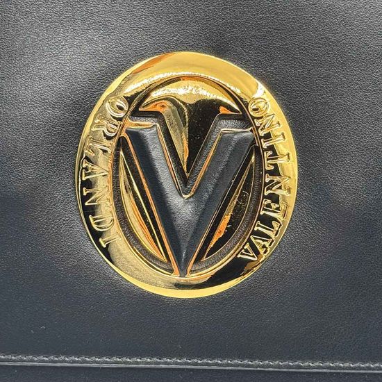 Сумка Valentino Orlandi черная - фото 5, 6989 VO NERO