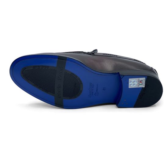 Лоферы с кисточкой Mario Bruni кожаные коричневые - фото 4, 62288 MB