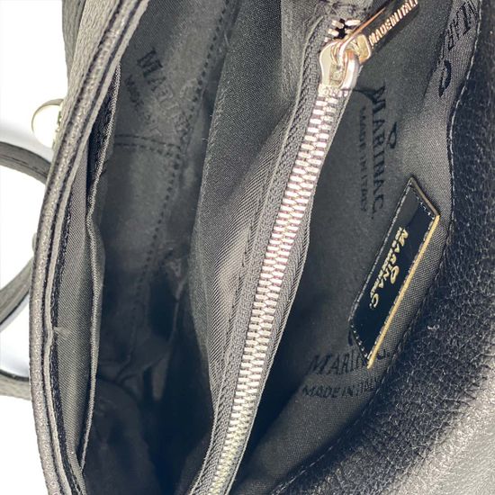 Сумка кросс-боди Marina Creazioni наплак черный - фото 5, 