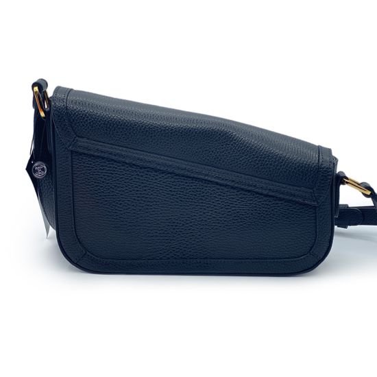 Сумка Di Gregorio кожаная черная - фото 3, 2186 DG NERO