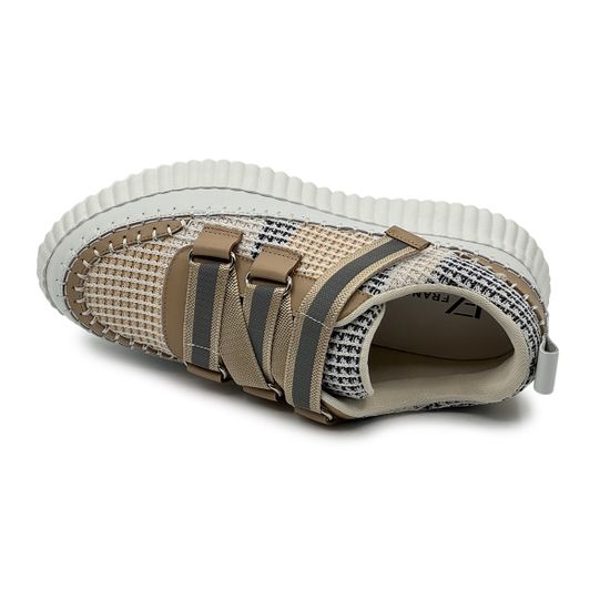 Кроссовки Francesco V мультиколор кожа/текстиль на липучке - фото 5, T189 FV MULT