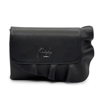 Сумочка Renato Angi черная кожаная - фото 1, 2805781 RA NERO