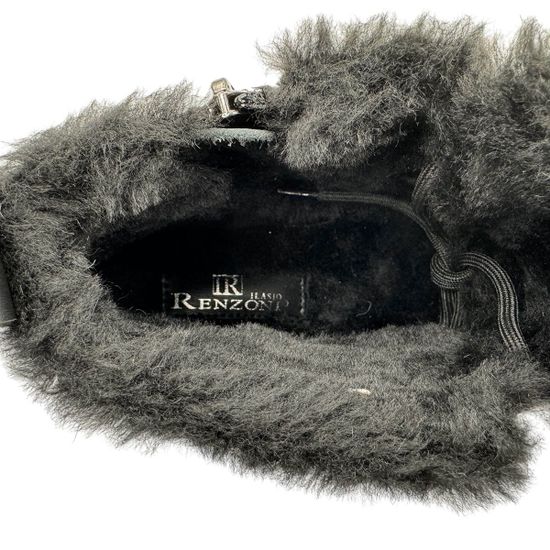 Ботинки Ilasio Renzoni черные кожа/текстиль на меху - фото 7, M254 IR NERO