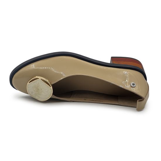 Туфли TUFFONI бежевые лакированные - фото 5, 2425008PL TUF LAK BEIGE
