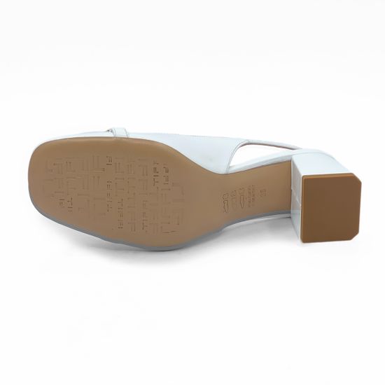 Туфли слингбэк Tiffi лакированная кожа белые - фото 4, TF26/50 TI BIANCO