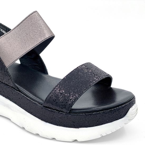 Сандалии Santini серебряно-черные - фото 6, 