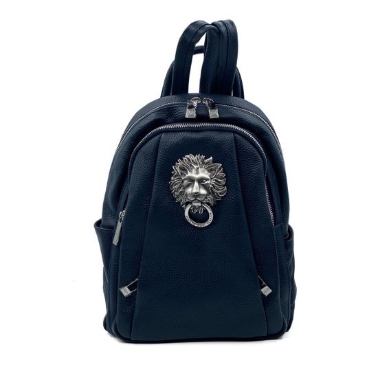 Рюкзак Renato Angi синий кожаный - фото 1, 