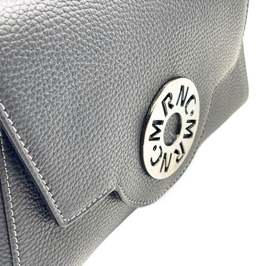 Сумка Marina Creazioni черная кожаная - фото 5, 