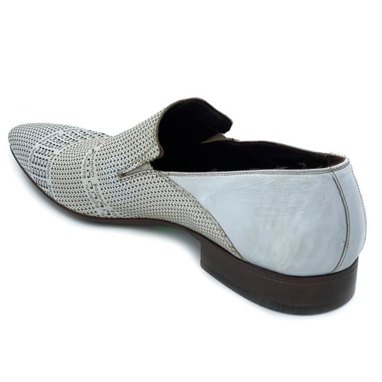 Туфли Baldinini белые кожаные - фото 3, 