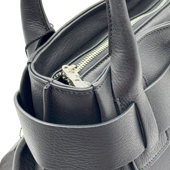 Сумка Renato Angi черная кожаная "с пряжкой" - фото 5, 3402481 RA NERO