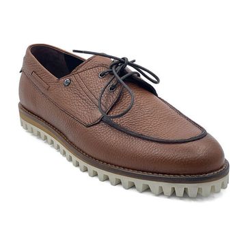 Туфли Mario Bruni коричневые кожаные демисезонные - фото 2, 64292 MB MORO