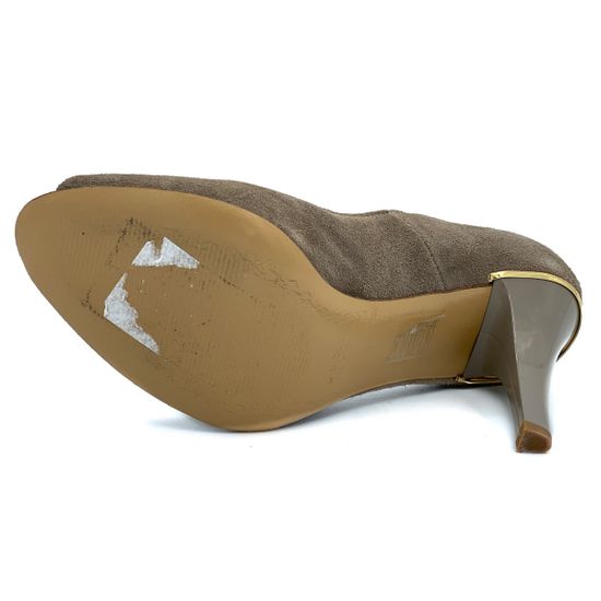 Туфли Ilian Fossa бежевые замшевые - фото 4, 