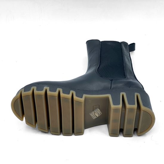 Ботинки челси NILA NILA черные кожаные демисезонные - фото 4, CC23012 NIL NERO