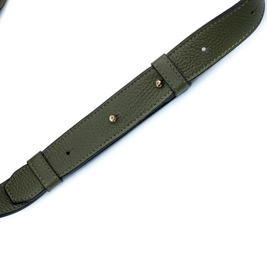 Сумочка Ripani зеленая комбинация кожи и замши - фото 9, 