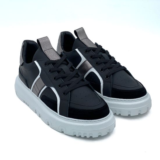 Кроссовки Tuffoni черные кожа/замша - фото 8, 3623004LL TUF