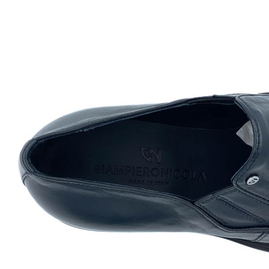 Туфли Giampieronicola синие кожаные - фото 7, 