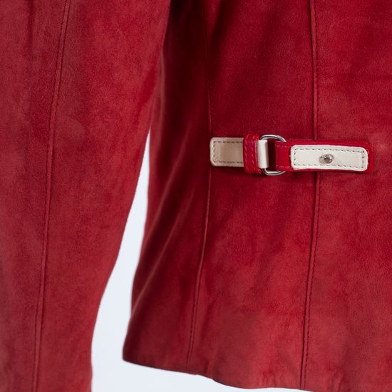 Куртка Galotti замша красная - фото 5, 131628 GA