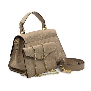 Сумка Loristella бежевая кожаная - фото 2, 3018 LS CAPPUCINO