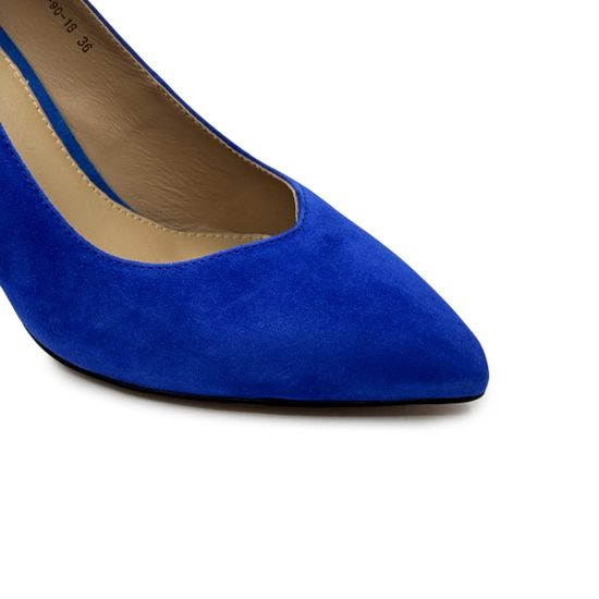 Туфли CV COVER синие замшевые - фото 6, AV10-90-18 COV BLU