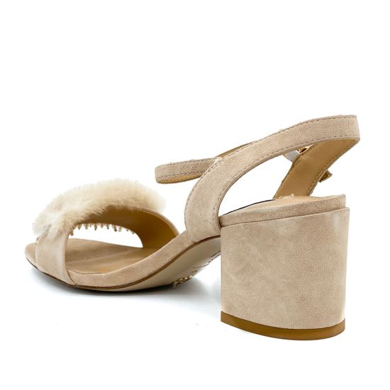 Босоножки Gianni Renzi бежевые - фото 3, RA1086B GR