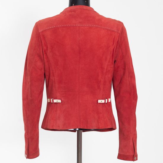 Куртка Galotti замша красная - фото 3, 131628 GA