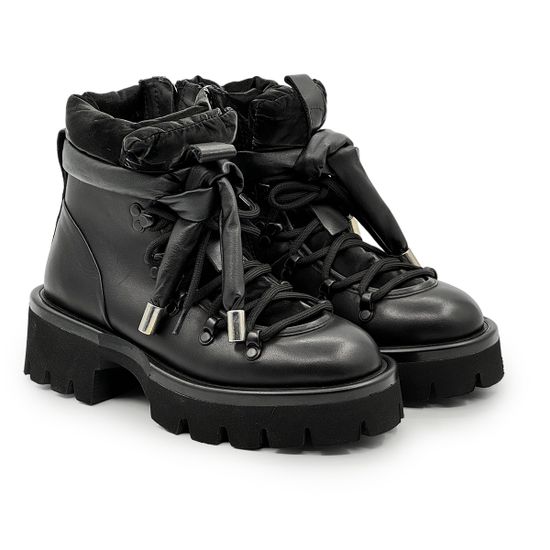 Ботинки NILA&amp;NILA черные кожаные демисезонные - фото 8, NO6476 NIL NERO