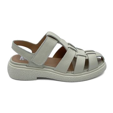 Сандалии MIMMU кожаные бежевые - фото 1, E303E15 MIM PANNA