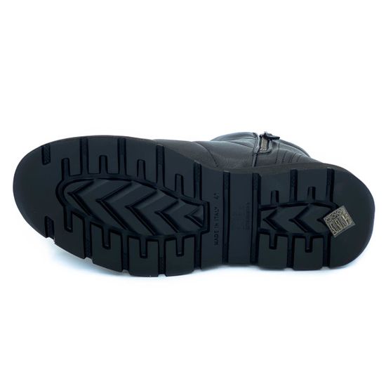 Ботинки Giampieronicola черные кожаные Байка - фото 4, 