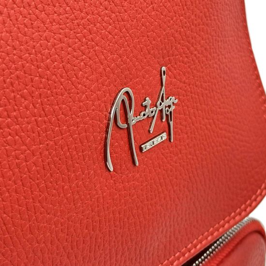 Рюкзак Renato Angi красный кожаный - фото 4, 2652001 RA ROSSO