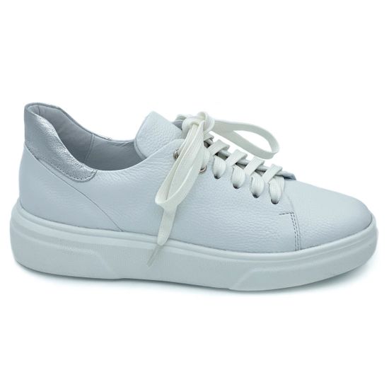 Кеды Cover белые кожаные - фото 1, 