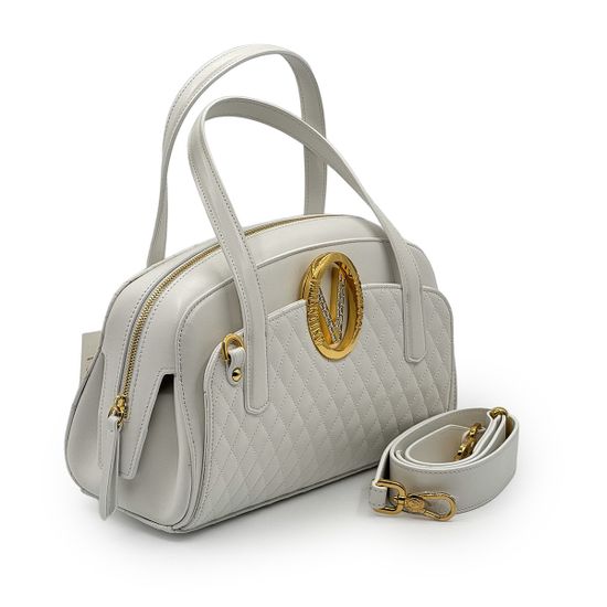 Сумка Valentino Orlandi белая кожаная - фото 2, 7219 VO BIANCO