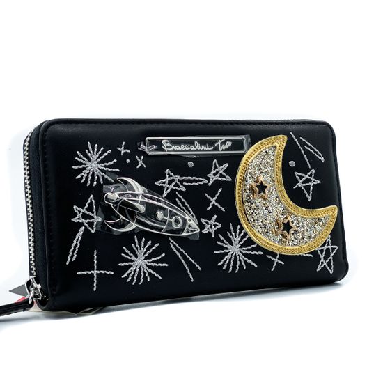 Клатч Braccialini черный - фото 2, 