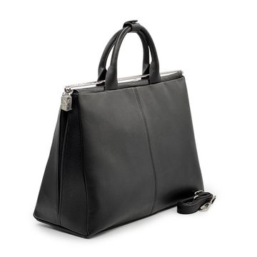 Саквояж дорожный Renato Angi черный кожаный - фото 2, 2600581 RA