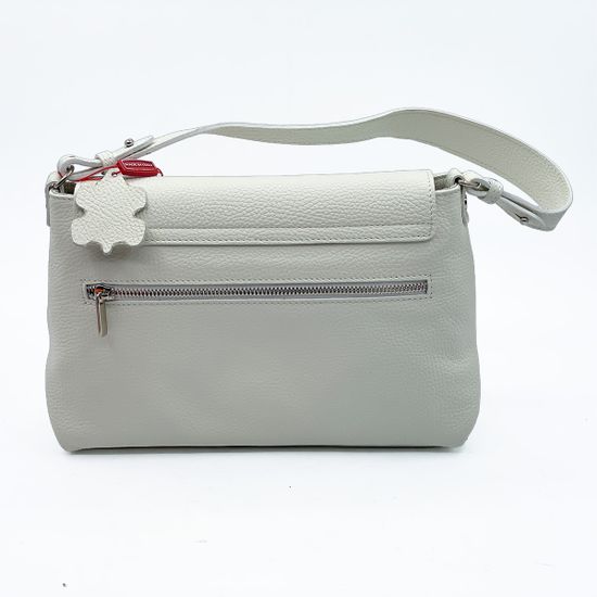 Сумка Marina Creazioni белая кожаная - фото 3, B6468 MC BIANCO