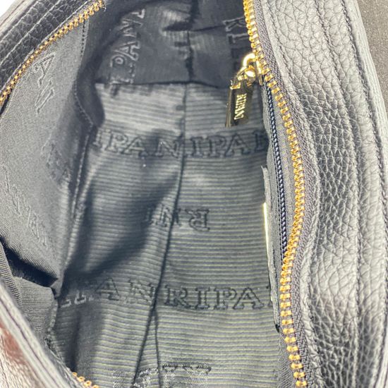 Сумочка Ripani черная кожаная - фото 11, 3823OR RP NERO