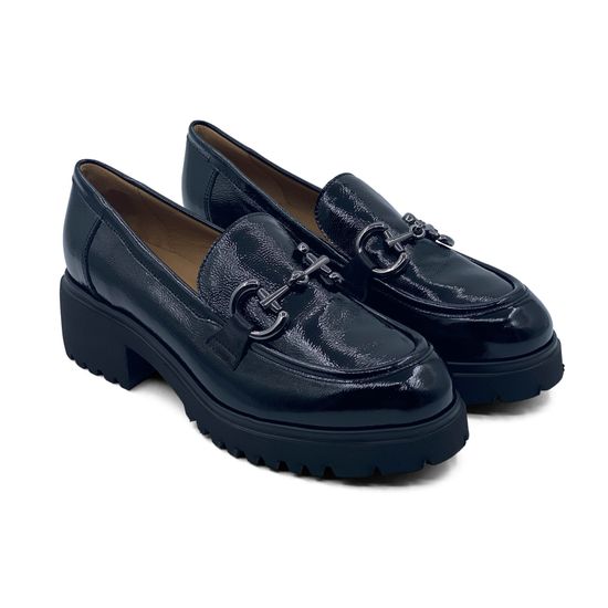 Лоферы Donna Soft черные наплак демисезонные - фото 6, DS1881 DS NERO