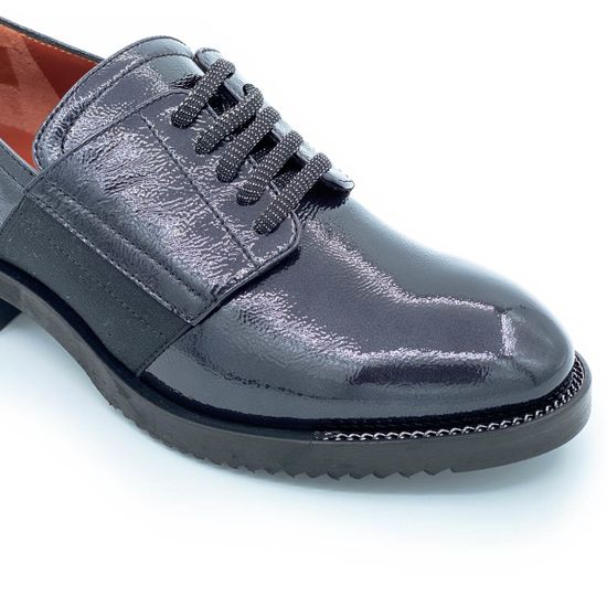 Полуботинки Mot CLe серые наплак демисезонные - фото 6, MOT1505 MOT FUMO